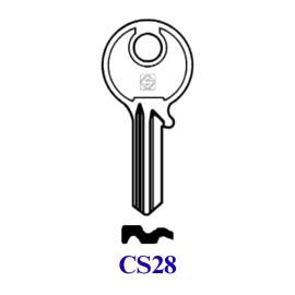 CHIAVE PIATTA ``CS28`` CISA 4 SPINE PICCOLE