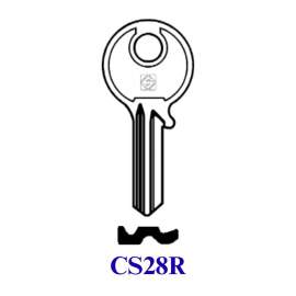 CHIAVE PIATTA ``CS28R`` CISA 4 SPINE PICCOLE