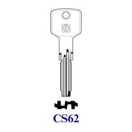 CHIAVE PUNZONATA ``CS62`` CISA 6+7 SPINE