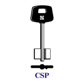 CHIAVE DOPPIA MAPPA ``CSP`` CISA TESTA IN PLASTICA