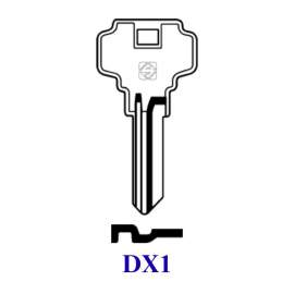 CHIAVE PIATTA ``DX1`` DEXTER 5 SPINE GRANDI