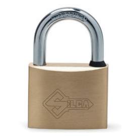 LUCCHETTO MM. 30 ARCO NORMALE SILCA IN OTTONE 2 CHIAVI ARCO TEMPRATO