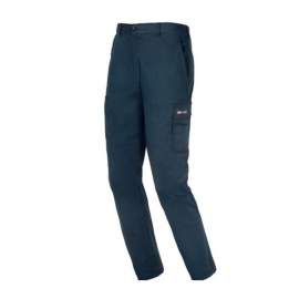 PANTALONE EASYSTRETCH COTONE 260 g/mq. BLU TG. M
