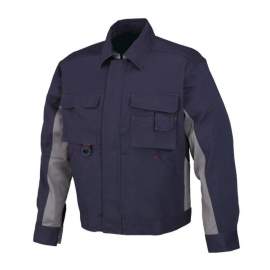 GIUBBINO ISSA BICOLORE STRETCH BLU / GRIGIO TG. M