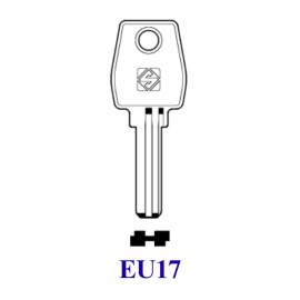 CHIAVE PUNZONATA ``EU17`` EURO LOCKS