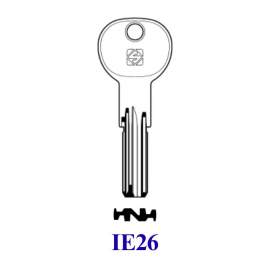 CHIAVE PUNZONATA ``IE26`` ISEO SILCA 5+6+6 SPINE