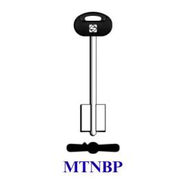 CHIAVE DOPPIA MAPPA ``MTNBP`` MOTTURA TESTA IN PLASTICA