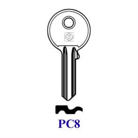 CHIAVE PIATTA ``PC8`` CORTELLEZZI