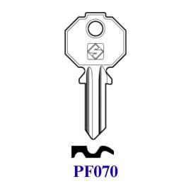 CHIAVE PIATTA ``PF070`` PREFER 4 SPINE PICCOLE