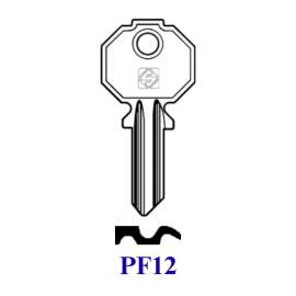 CHIAVE PIATTA ``PF12`` PREFER 4 SPINE GRANDI
