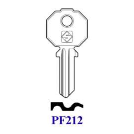 CHIAVE PIATTA ``PF212`` PREFER 4 SPINE GRANDI